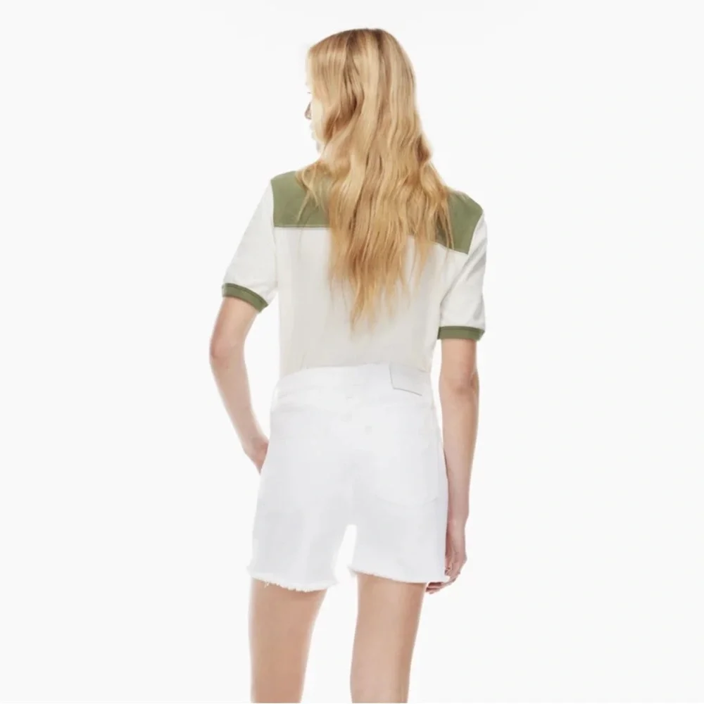 NWT ARITZIA DENIM FORUM The Yoko Mid Thigh Short (26) - Picture 5 of 5